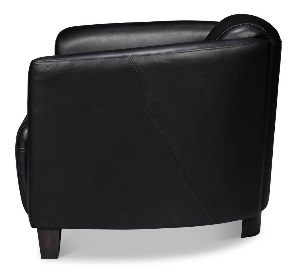 Mandy Black Arm Chair - Ornate Home