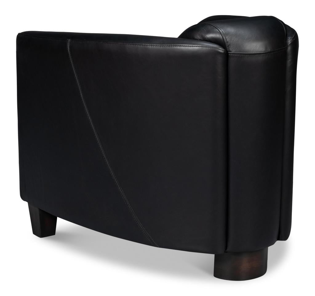 Mandy Black Arm Chair - Ornate Home