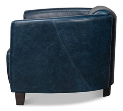 Mandy Blue Arm Chair - Ornate Home