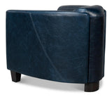 Mandy Blue Arm Chair - Ornate Home