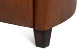 Mandy Brown Arm Chair - Ornate Home