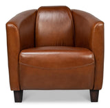 Mandy Brown Arm Chair - Ornate Home
