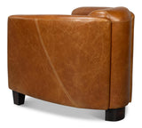 Mandy Cuba Brown Arm Chair - Ornate Home