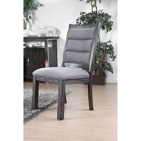 Mandy Gray Side Chair (Set of 2) - Ornate Home