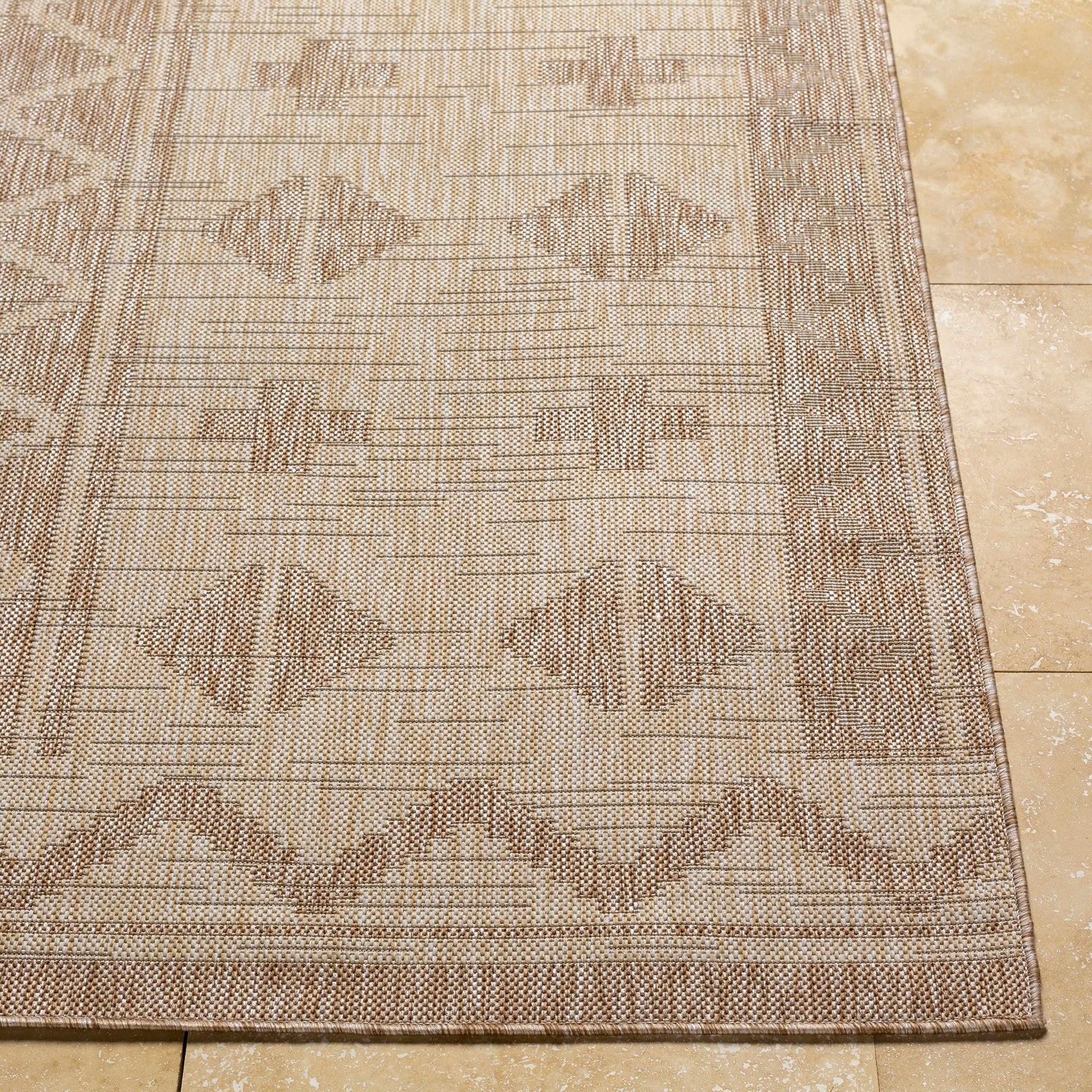 Mangoso Beige Outdoor Area Rug - Clearance - Ornate Home