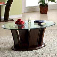 Manhattan Brown Cherry Coffee Table - Ornate Home