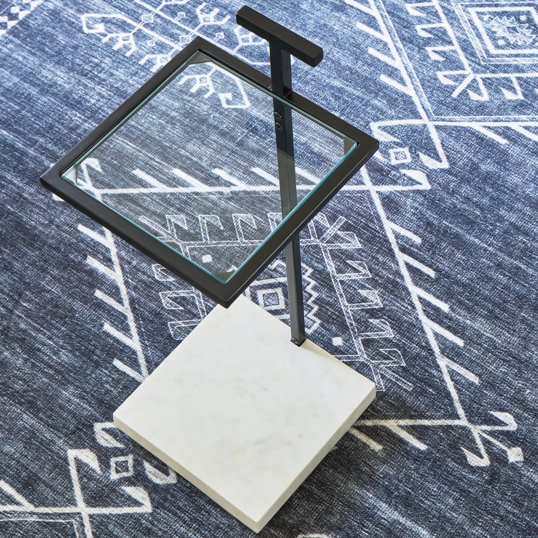 Mannill Black/White Accent Table (Online Special Price) - Ornate Home