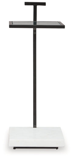Mannill Black/White Accent Table - Ornate Home