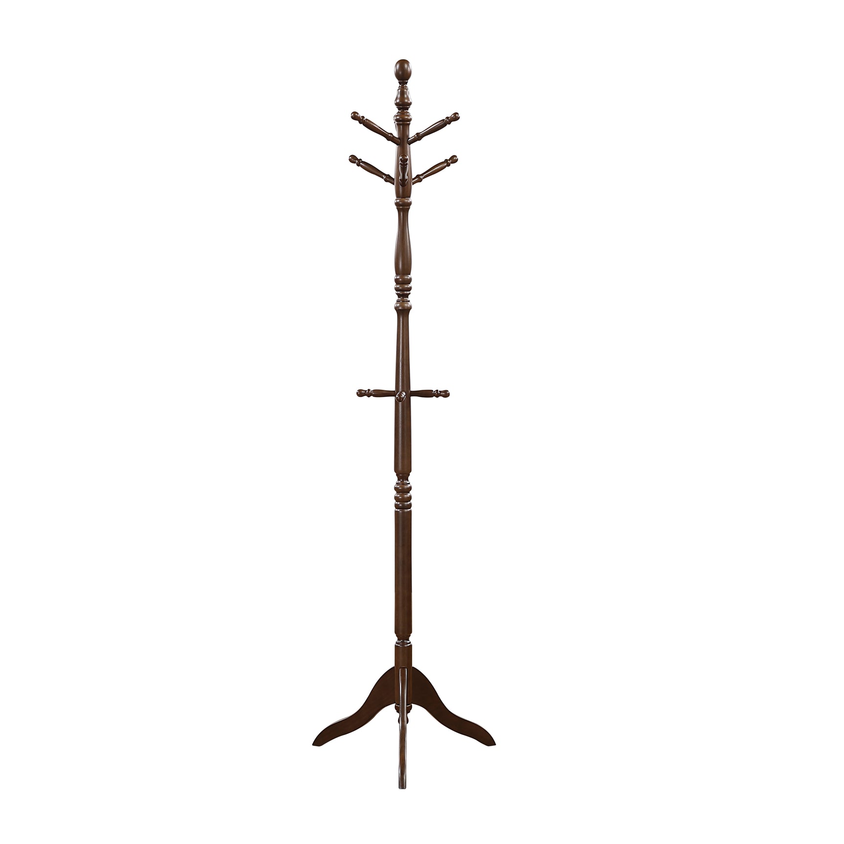 Manny Dark Brown Coat Rack - Ornate Home