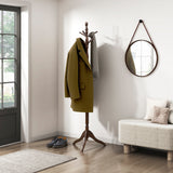Manny Dark Brown Coat Rack - Ornate Home