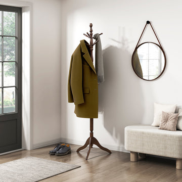 Manny Dark Brown Coat Rack - Ornate Home