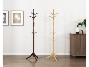 Manny Dark Brown Coat Rack - Ornate Home