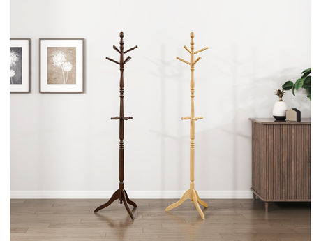 Manny Dark Brown Coat Rack - Ornate Home