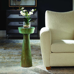 Mano Blue-Green Drink Table - Ornate Home