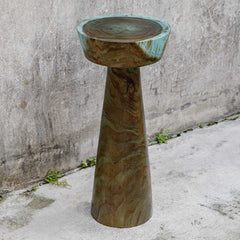 Mano Blue-Green Drink Table - Ornate Home
