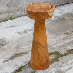 Mano Woodtone Natural Drink Table - Ornate Home