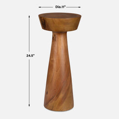 Mano Woodtone Natural Drink Table - Ornate Home