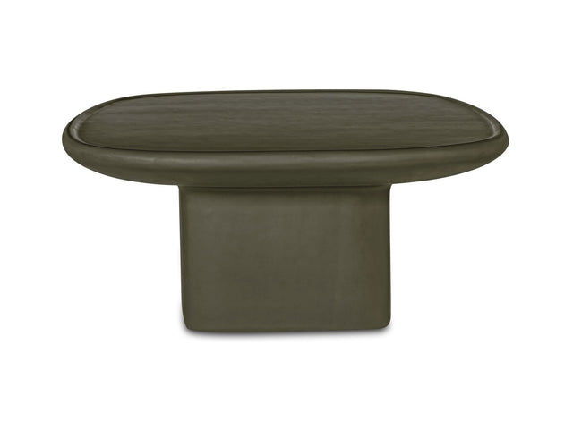 Manon Deep Green Outdoor Coffee Table - Ornate Home