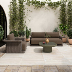 Manon Deep Green Outdoor Coffee Table - Ornate Home