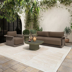 Manon Deep Green Outdoor Side Table - Ornate Home