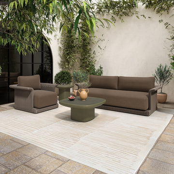 Manon Deep Green Outdoor Side Table - Ornate Home