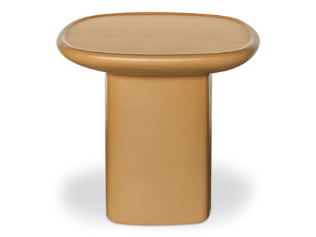 Manon Deep Yellow Outdoor Side Table - Ornate Home