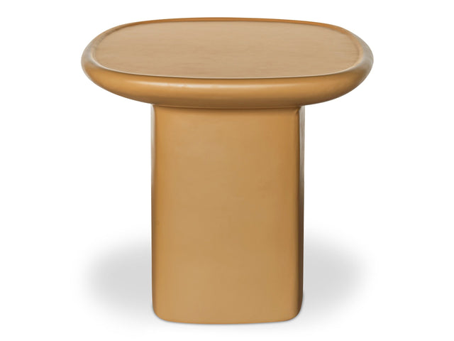 Manon Deep Yellow Outdoor Side Table - Ornate Home