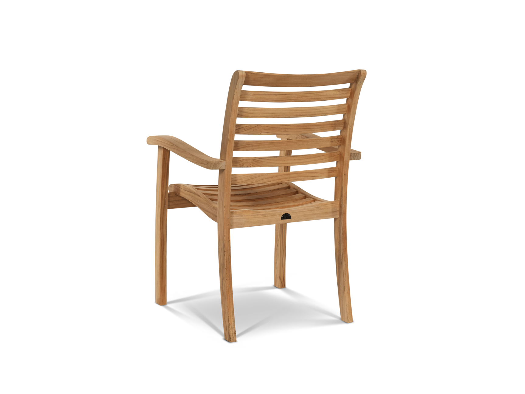 Manorhouse 7-Piece Rectangular Teak Outdoor Dining Set with Extendable Table and Stacking Armchairs - Ornate Home