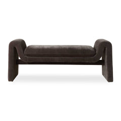 Manson Charcoal Modern Bench - Ornate Home