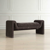 Manson Charcoal Modern Bench - Ornate Home