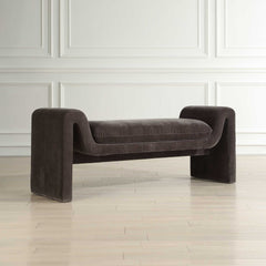 Manson Charcoal Modern Bench - Ornate Home