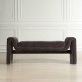 Manson Charcoal Modern Bench - Ornate Home
