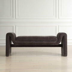 Manson Charcoal Modern Bench - Ornate Home