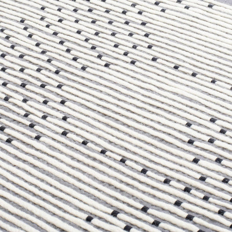 Mansura Gray and White Patterned Wall Hanging - Ornate Home