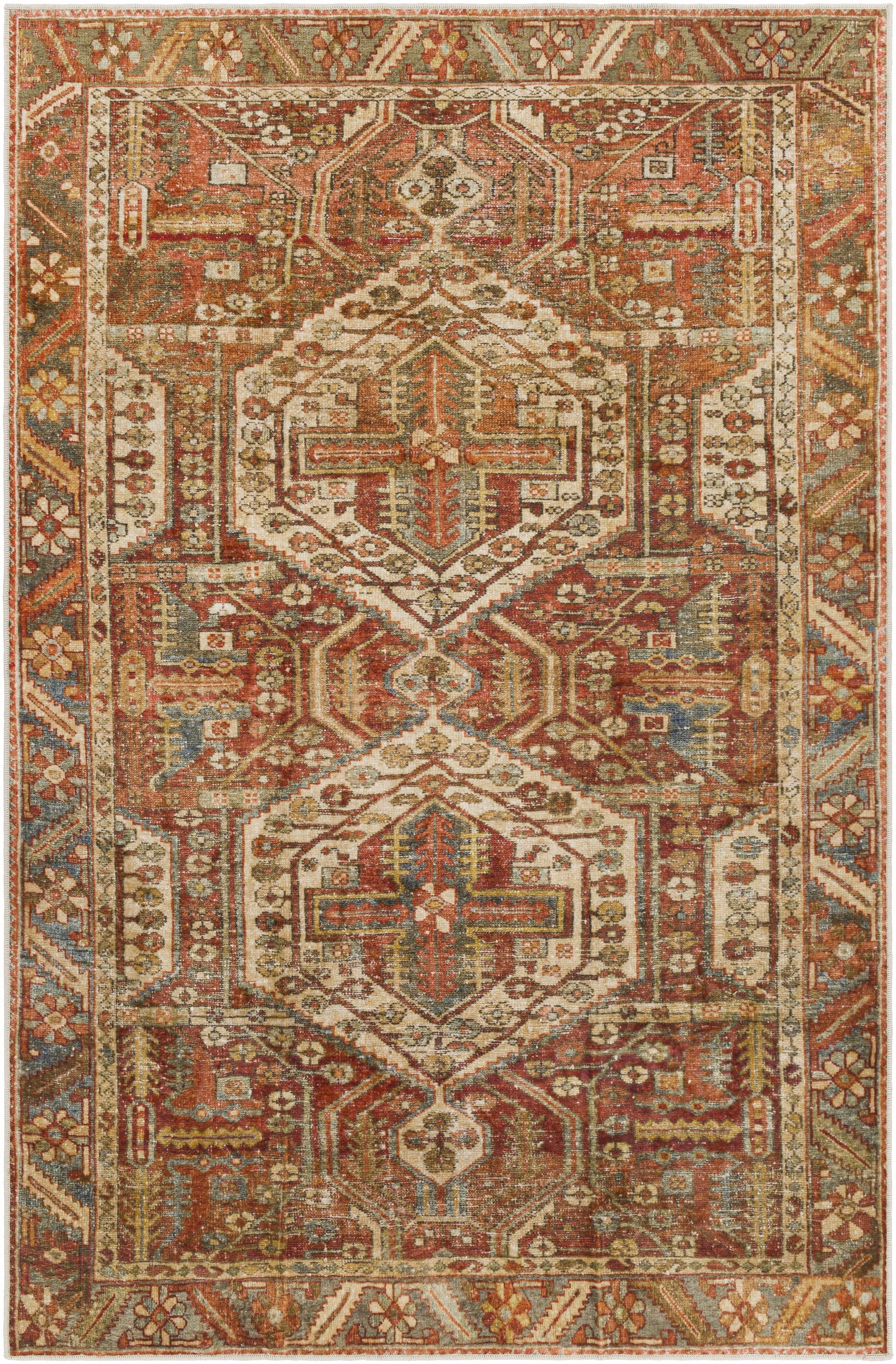 Mantalongon Washable Area Rug - Ornate Home