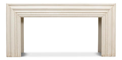 Mantel White Console - Ornate Home