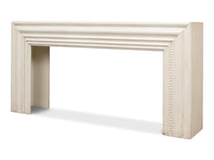 Mantel White Console - Ornate Home