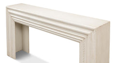Mantel White Console - Ornate Home