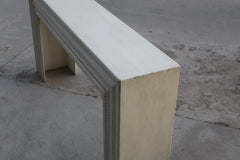Mantel White Console - Ornate Home