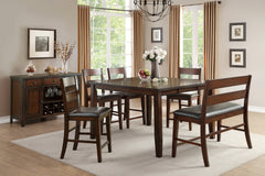 Mantello Cherry Counter Height Table - Ornate Home