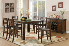Mantello Cherry Counter Height Table - Ornate Home