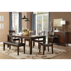 Mantello Cherry Dining Bench - Ornate Home