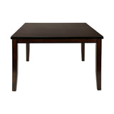 Mantello Dark Brown/Cherry 5-piece Counter Height Dining Table Set - Ornate Home