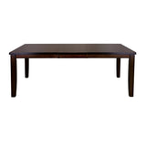 Mantello Dark Brown/Cherry 5-piece Dining Table Set - Ornate Home