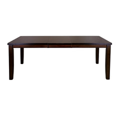 Mantello Dark Brown/Cherry 5-piece Dining Table Set - Ornate Home