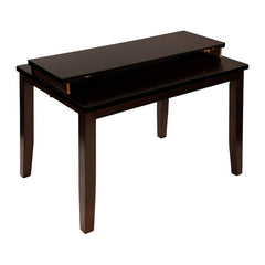Mantello Espresso 7pc Dining Set - Ornate Home