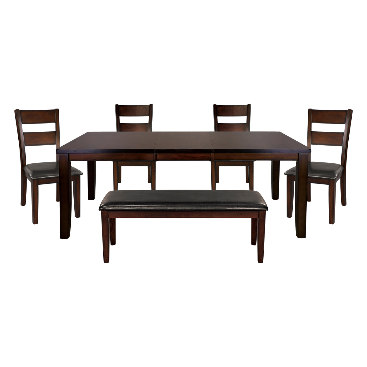Mantello Gray 6pc Dining Set - Ornate Home