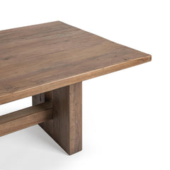 Mantova Harvest Mill 96" Rectangular Dining Table