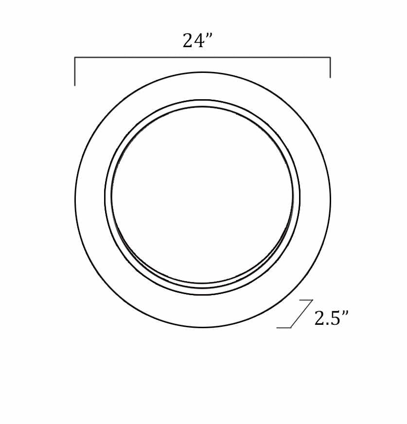 Manukan Contemporary Mirror - Ornate Home