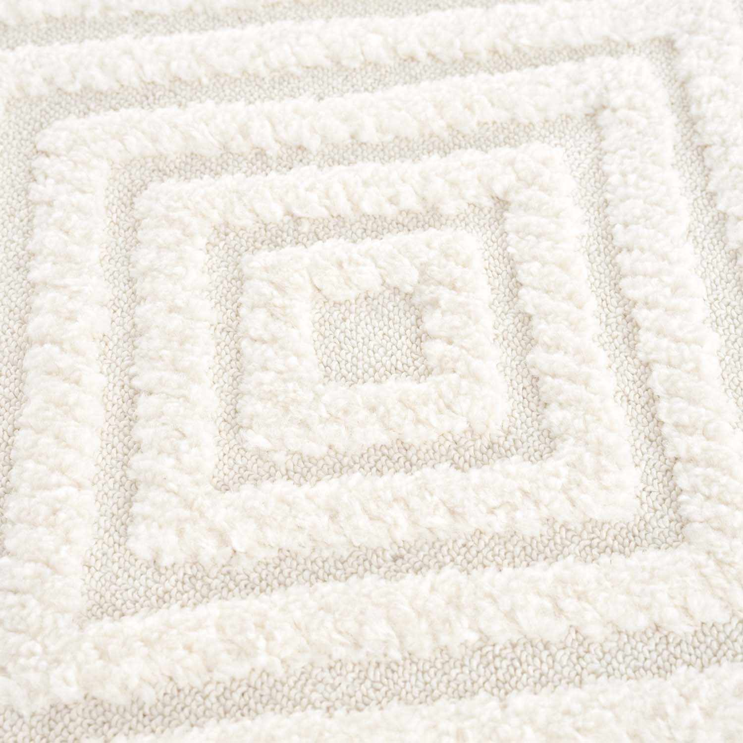 Manyas 3D Bone Area Rug with Tassels - Clearance - Ornate Home